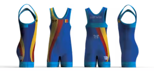 Romania UWW 2024 Blue Freestyle Singlet (pre order)