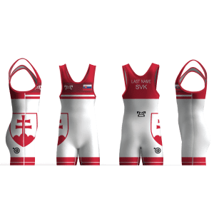 Slovakia UWW 2024 Red Freestyle Singlet (pre order)