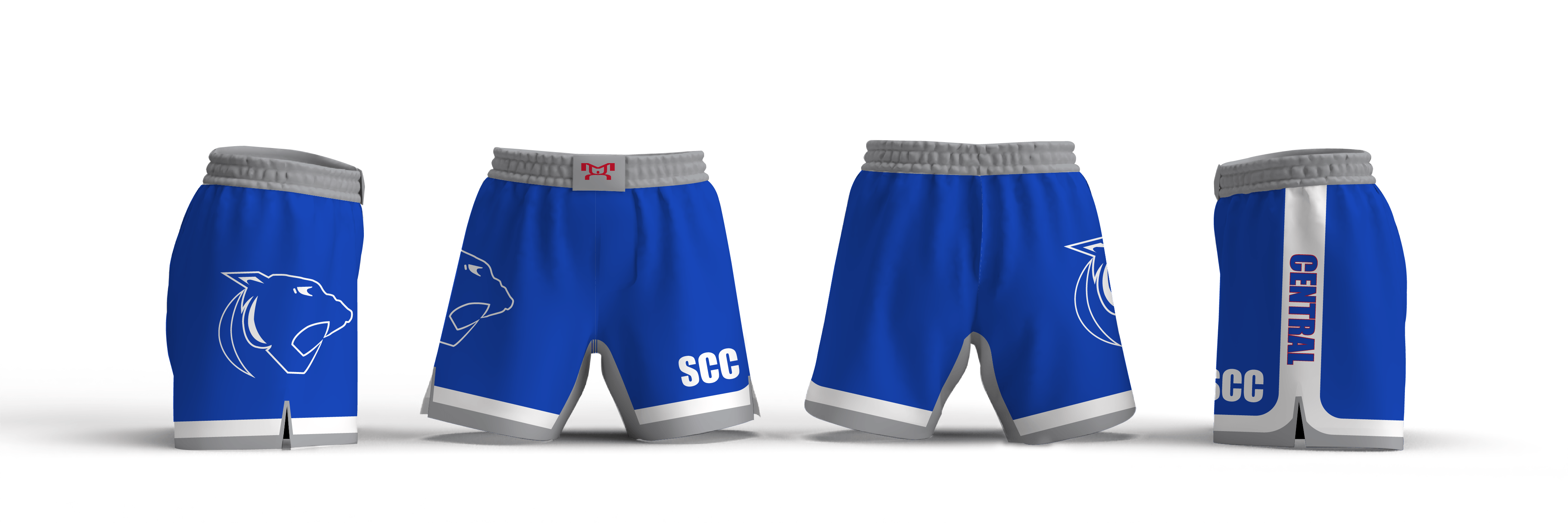St. Croix Central Women's Custom Micro Stretch Fight Shorts 2025