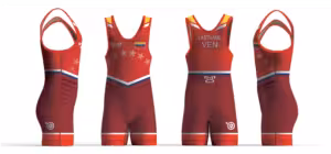 Venezuela UWW 2024 Red Freestyle Singlet (pre order)