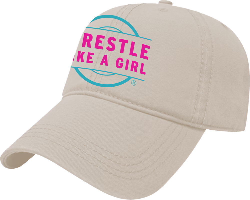 Wrestle Like a Girl Custom Baseball Hat