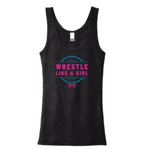 Wrestle Like A Girl Low Custom Women's Tanktop