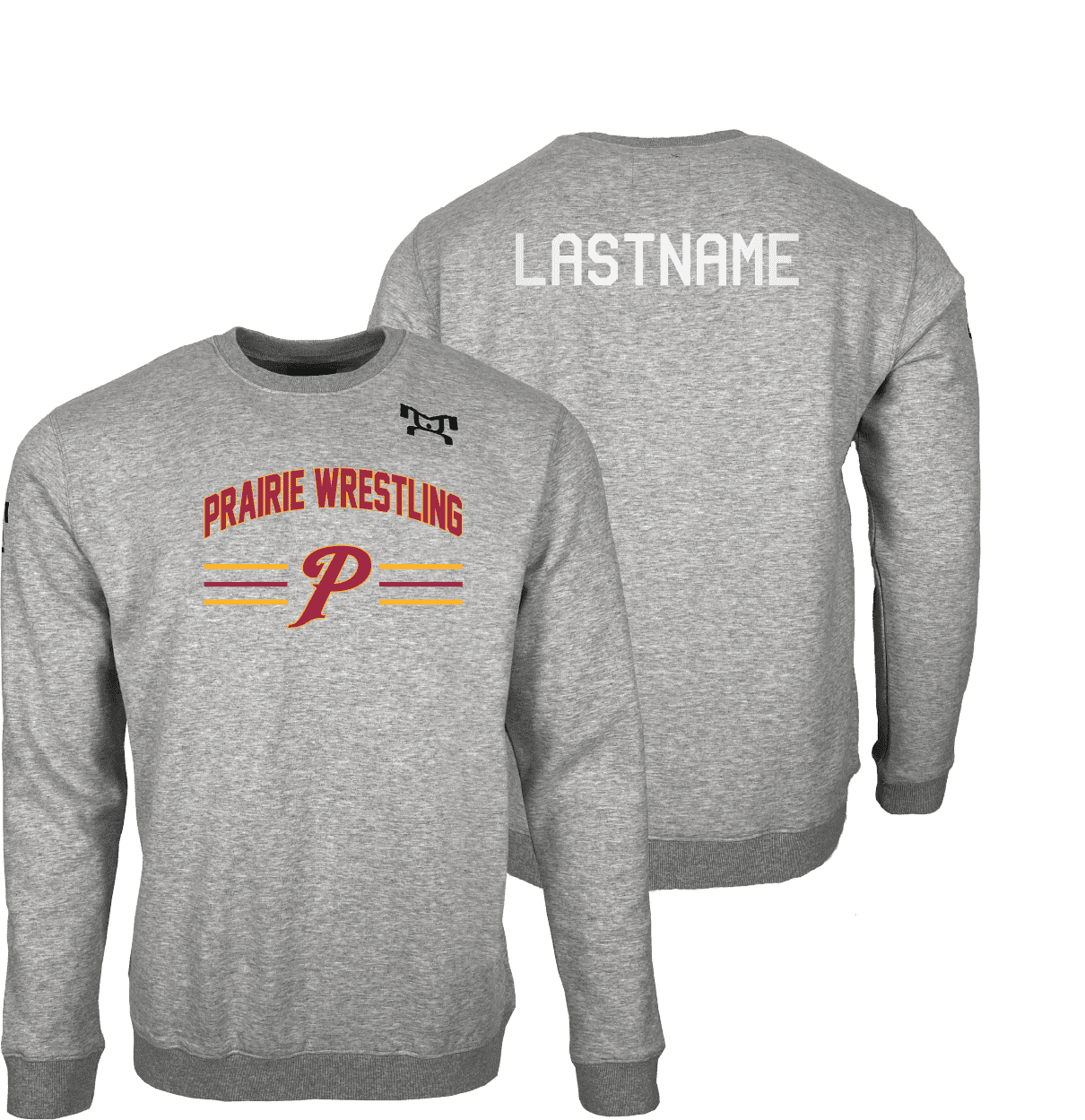 Prairie High School Custom MyHOUSE Challenger Crewneck