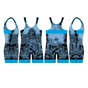 Rival Gorilla Blue- Mens Singlet - Event Stock Only