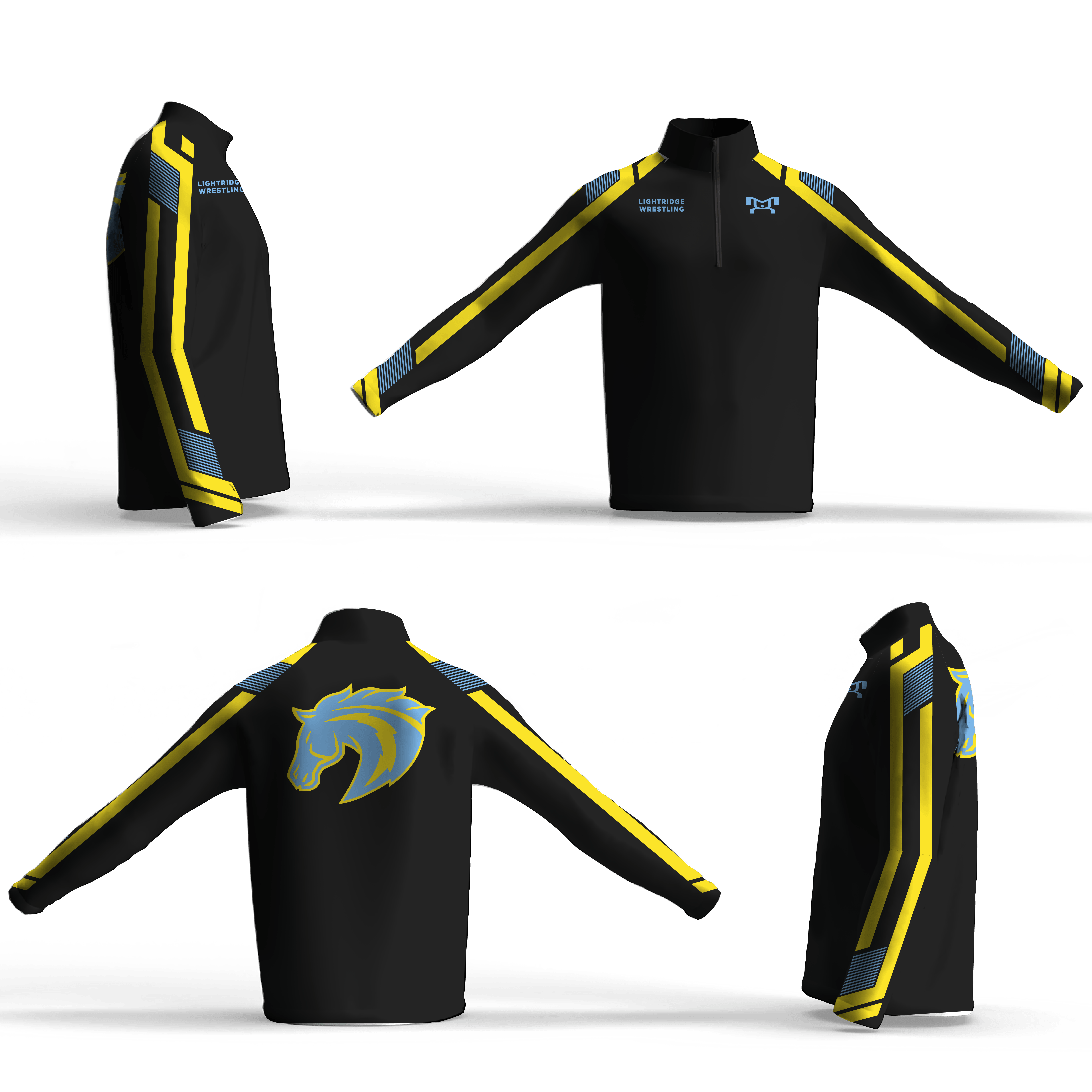 Lightridge High School Custom Intrepid Quarter Zip