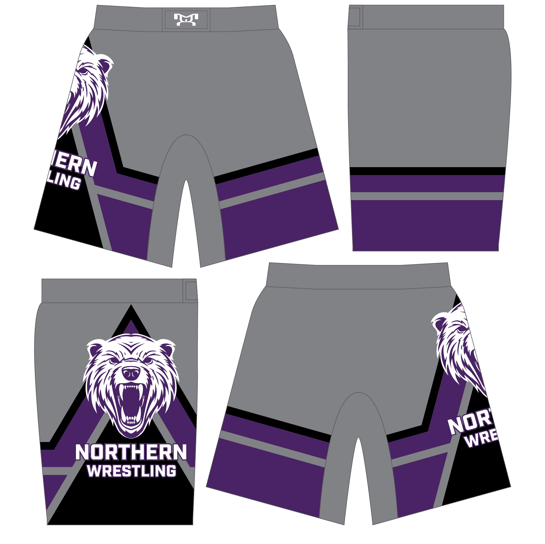 Northern York Custom Fight Shorts 2024