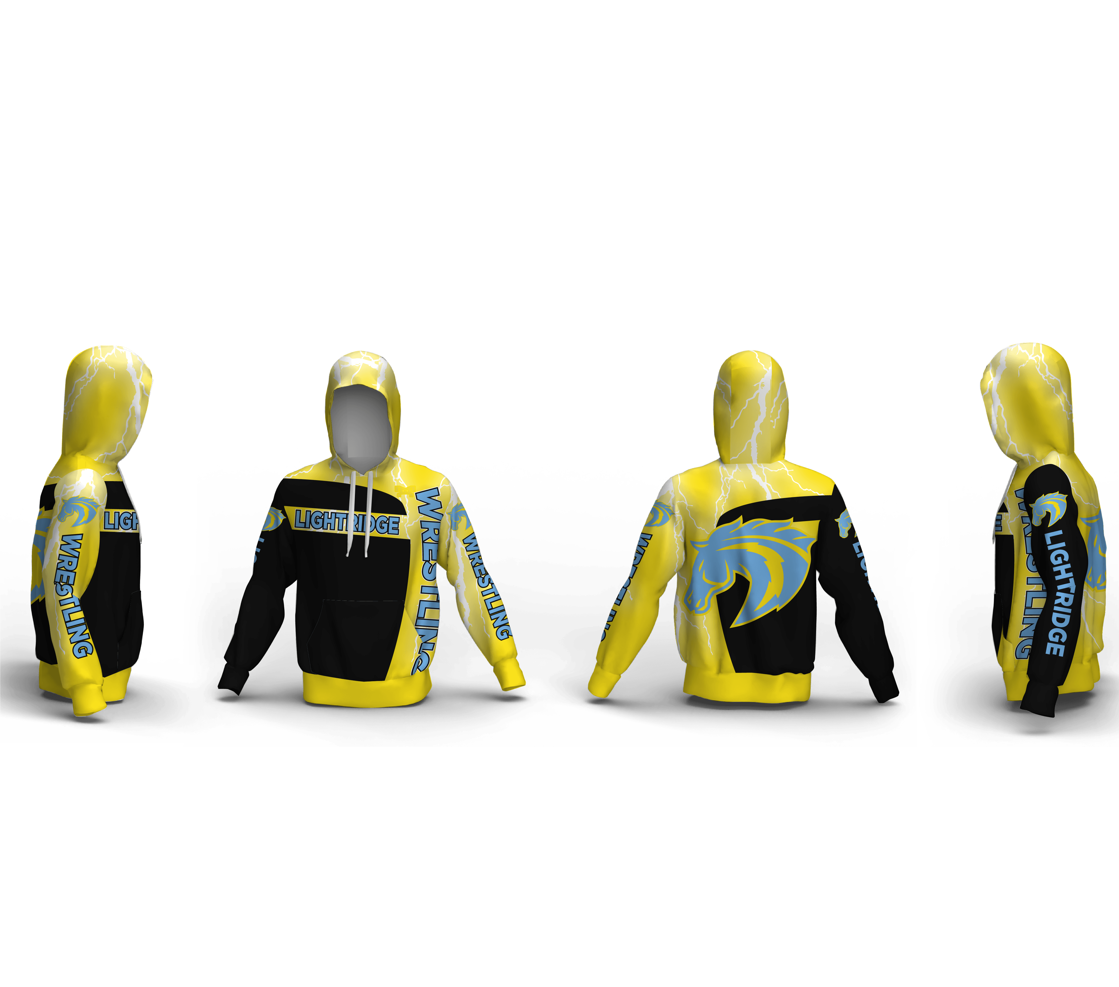 Lightridge High School Sublimated Hoodie