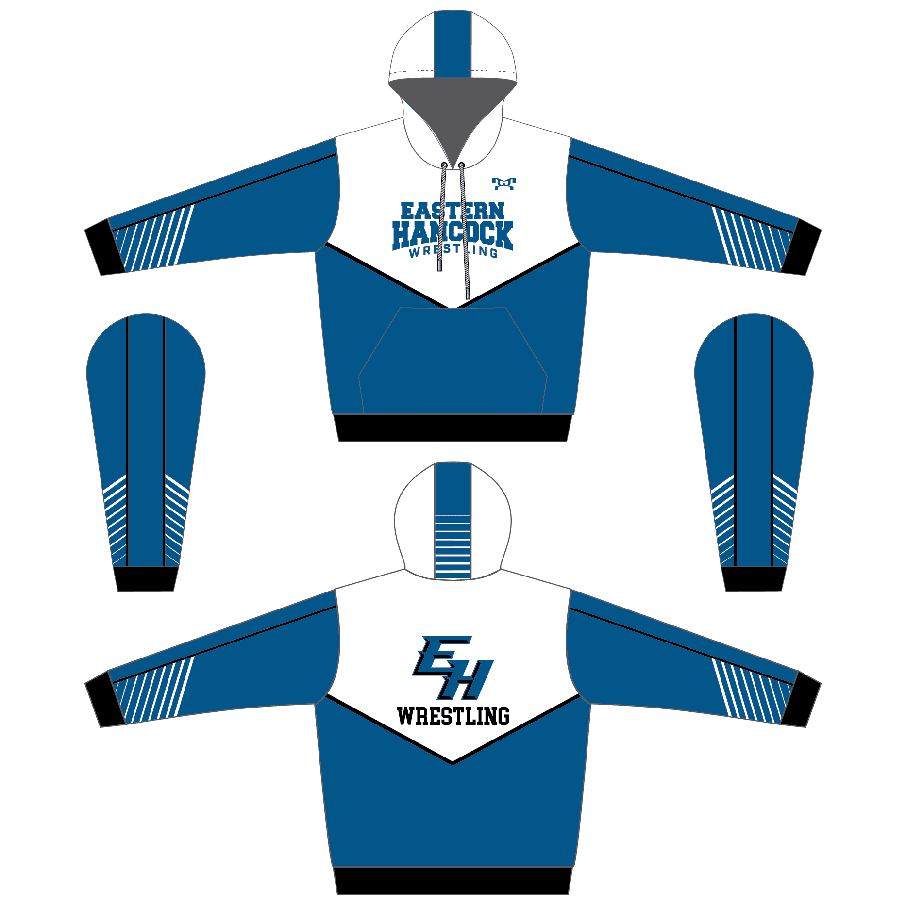 Eastern Hancock HS Sublimated Hoodie