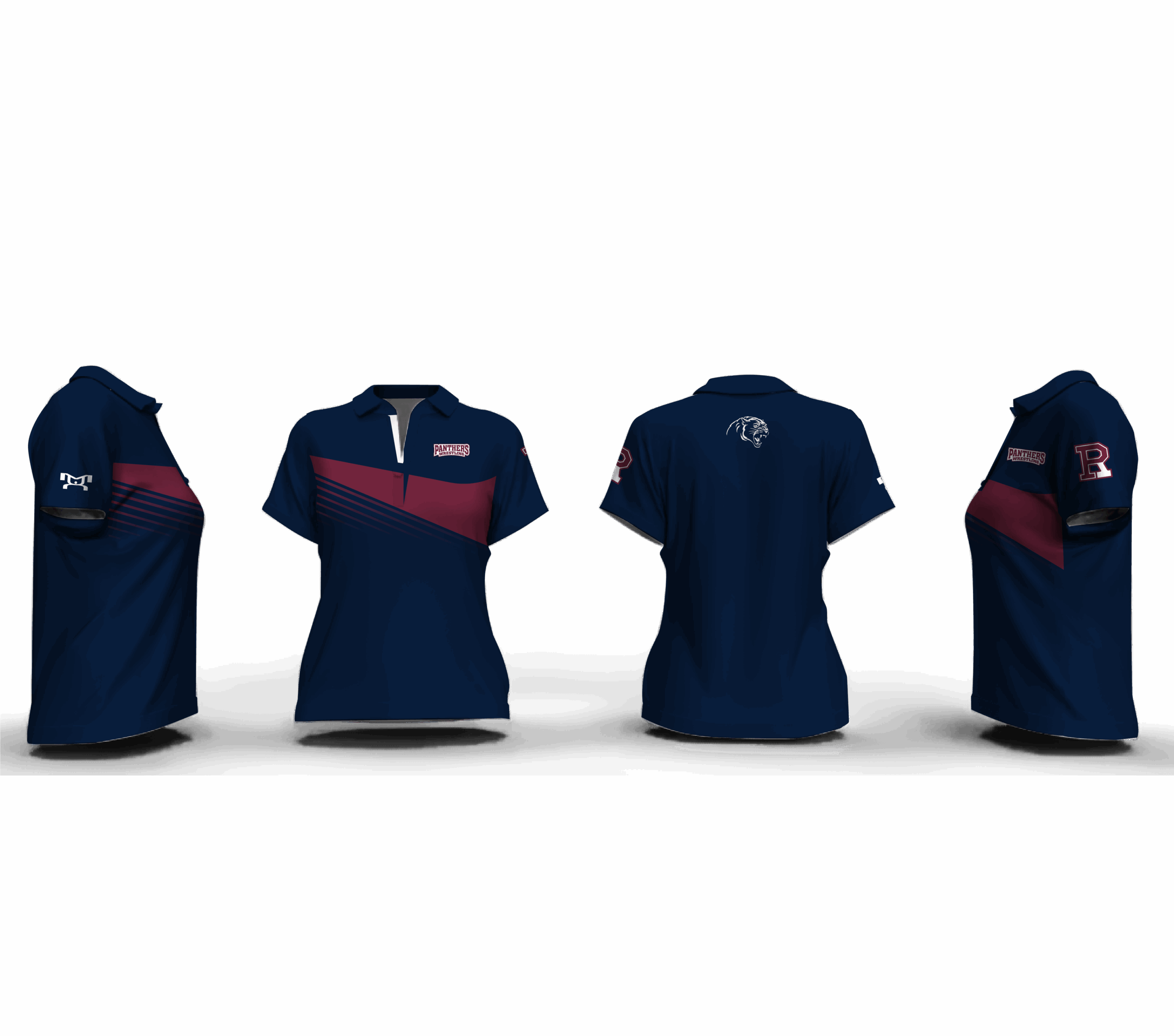 Riverton Parke Wrestling Club Custom Women's Polo Shirt 2025