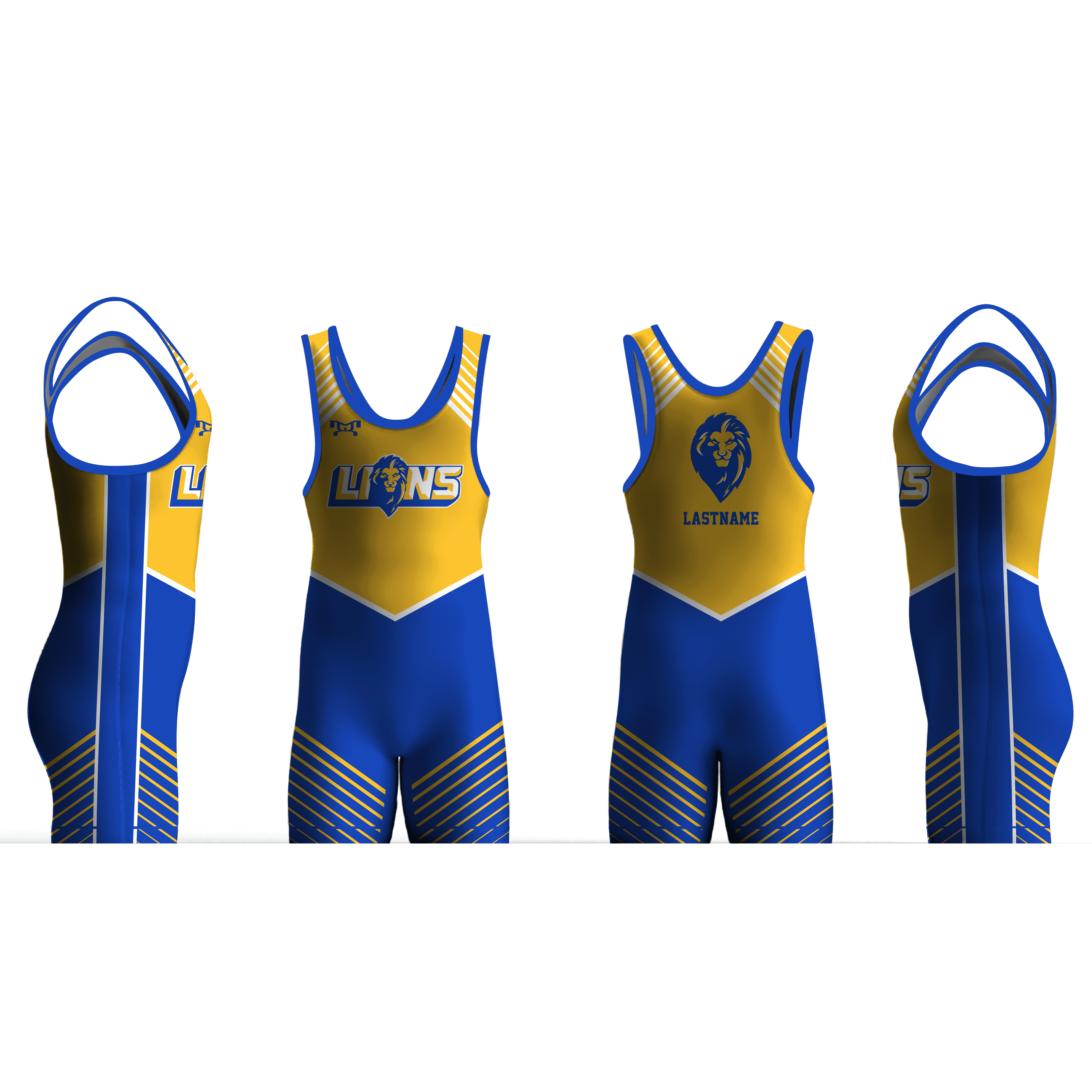 Chestnut Ridge Little Lions Wrestling Men's Singlet 2024