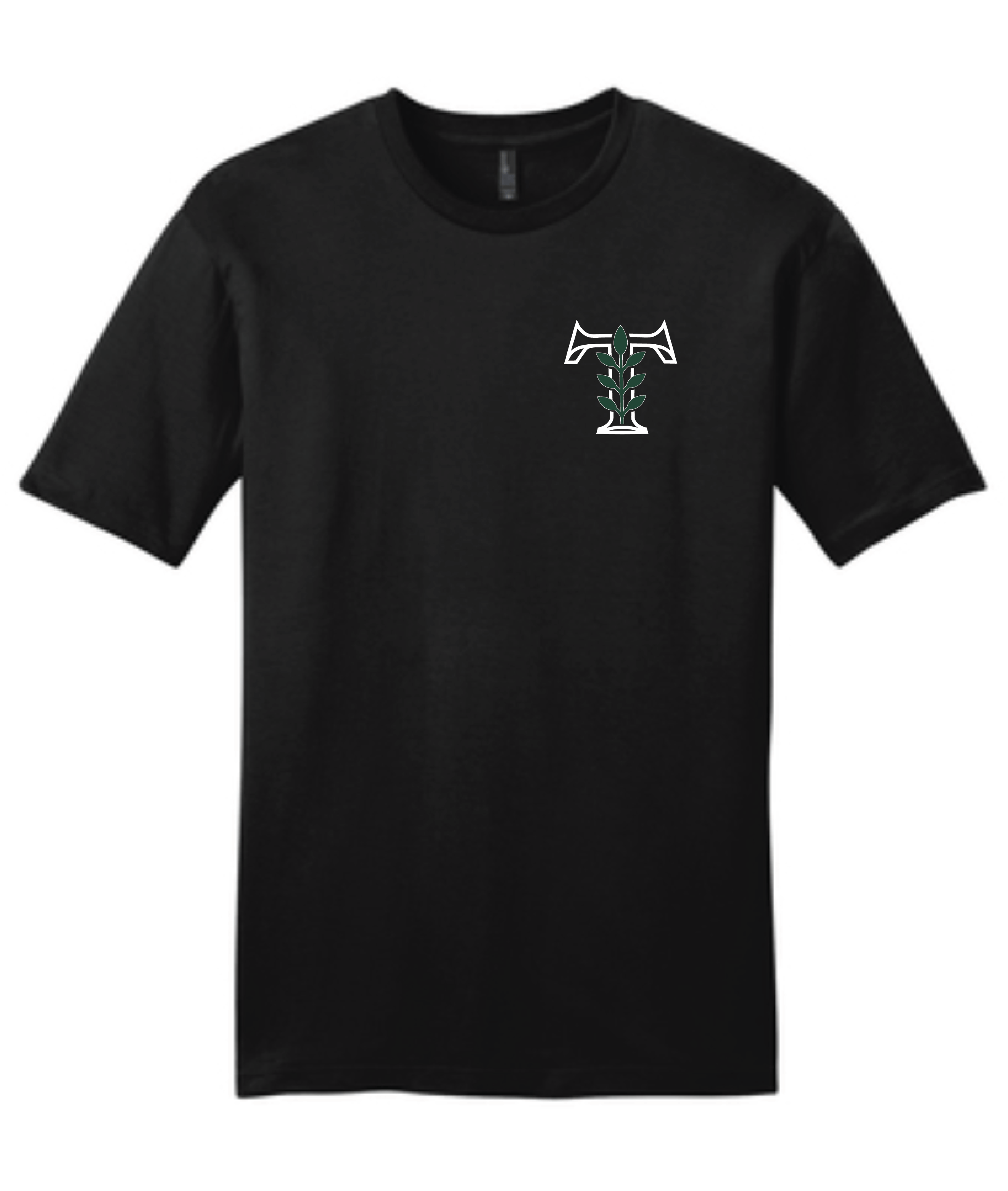 Tinna Lawn Black Heat Press T Shirt