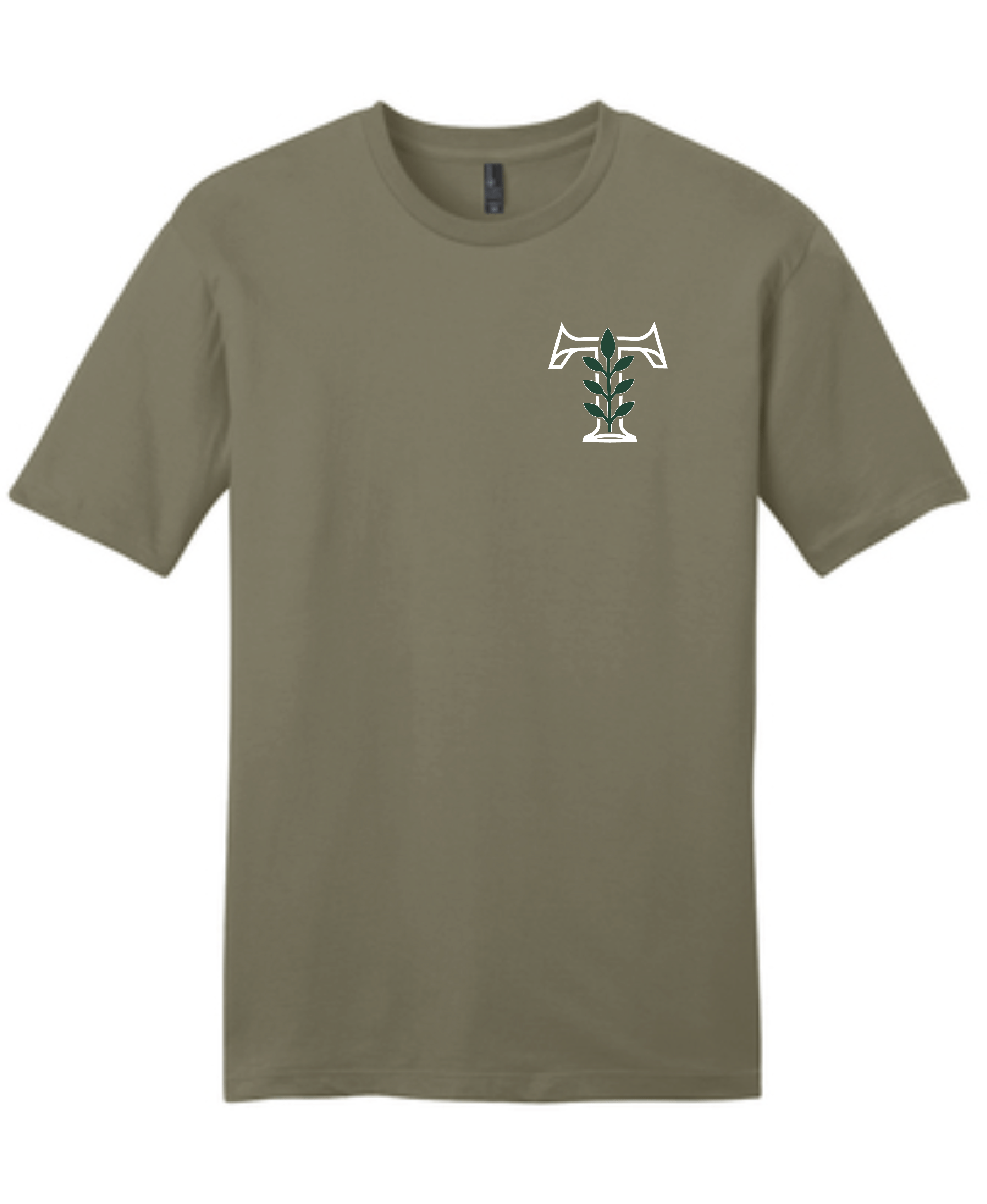 Tinna Lawn Coyote Brown Heat Press T Shirt