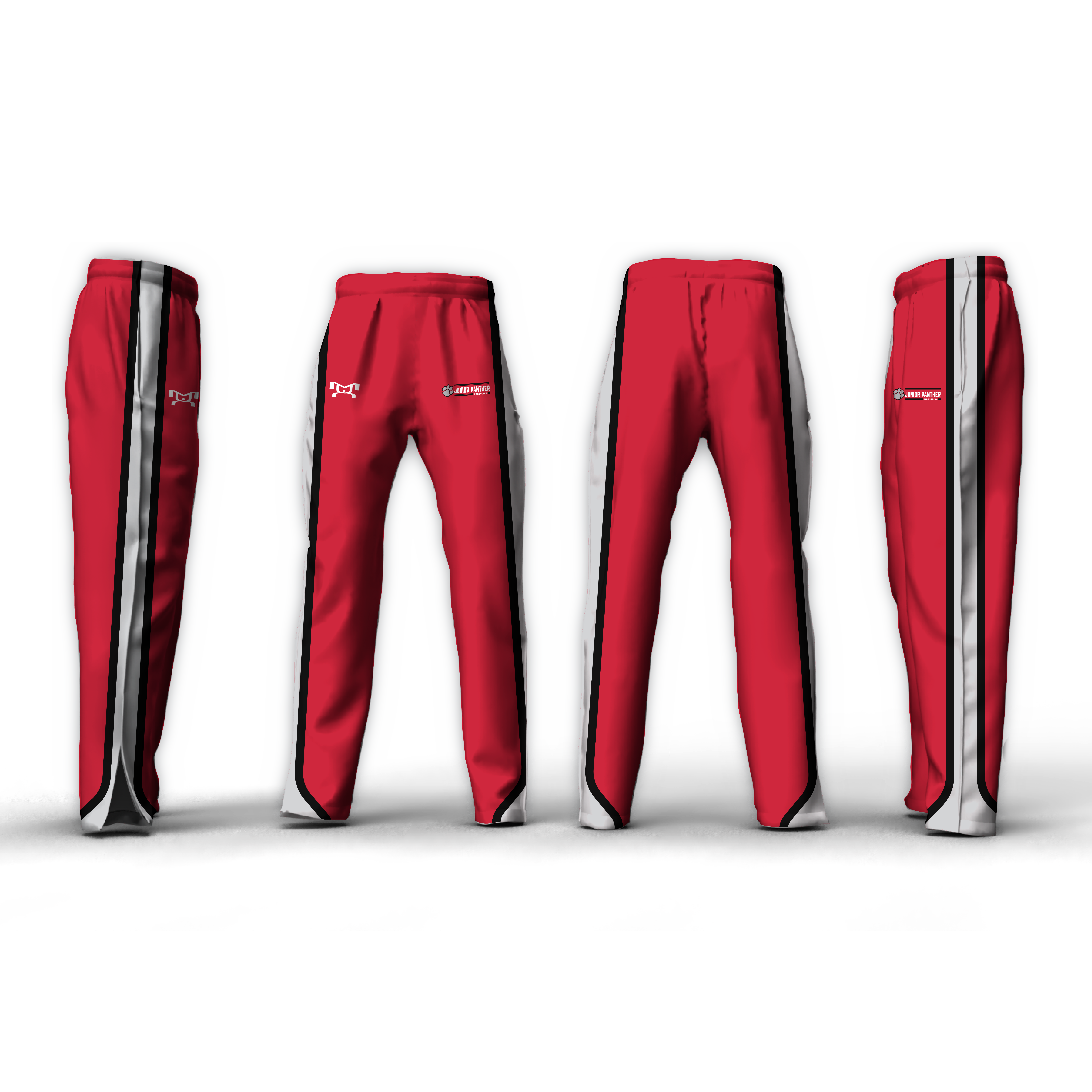 JUNIOR PANTHERS WRESTLING Sublimated Intrepid Tapered Pants W/ Zipper 2024