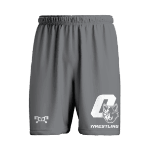 Okemos 2025 Custom GREY Mesh Shorts