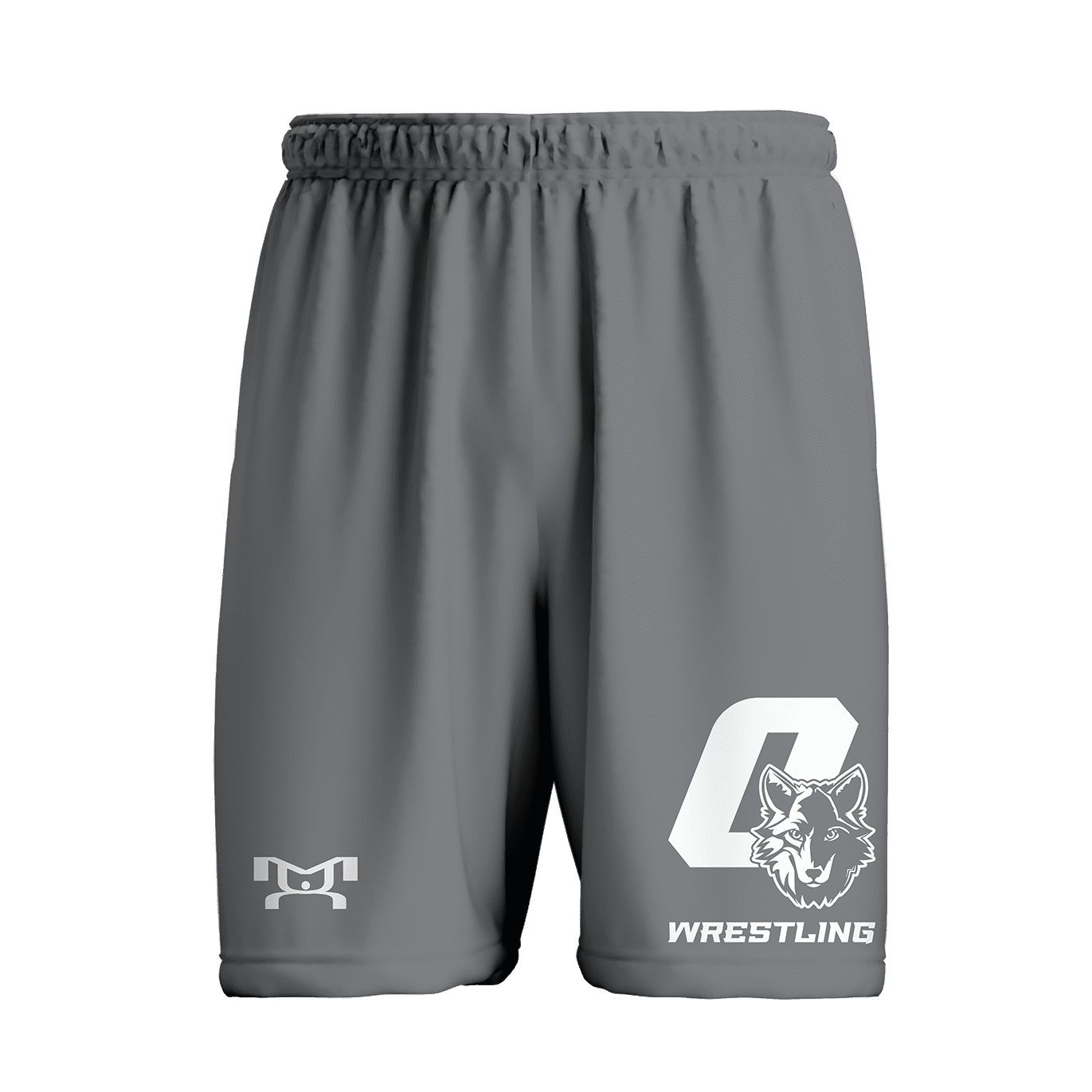 Okemos 2025 Custom GREY Mesh Shorts