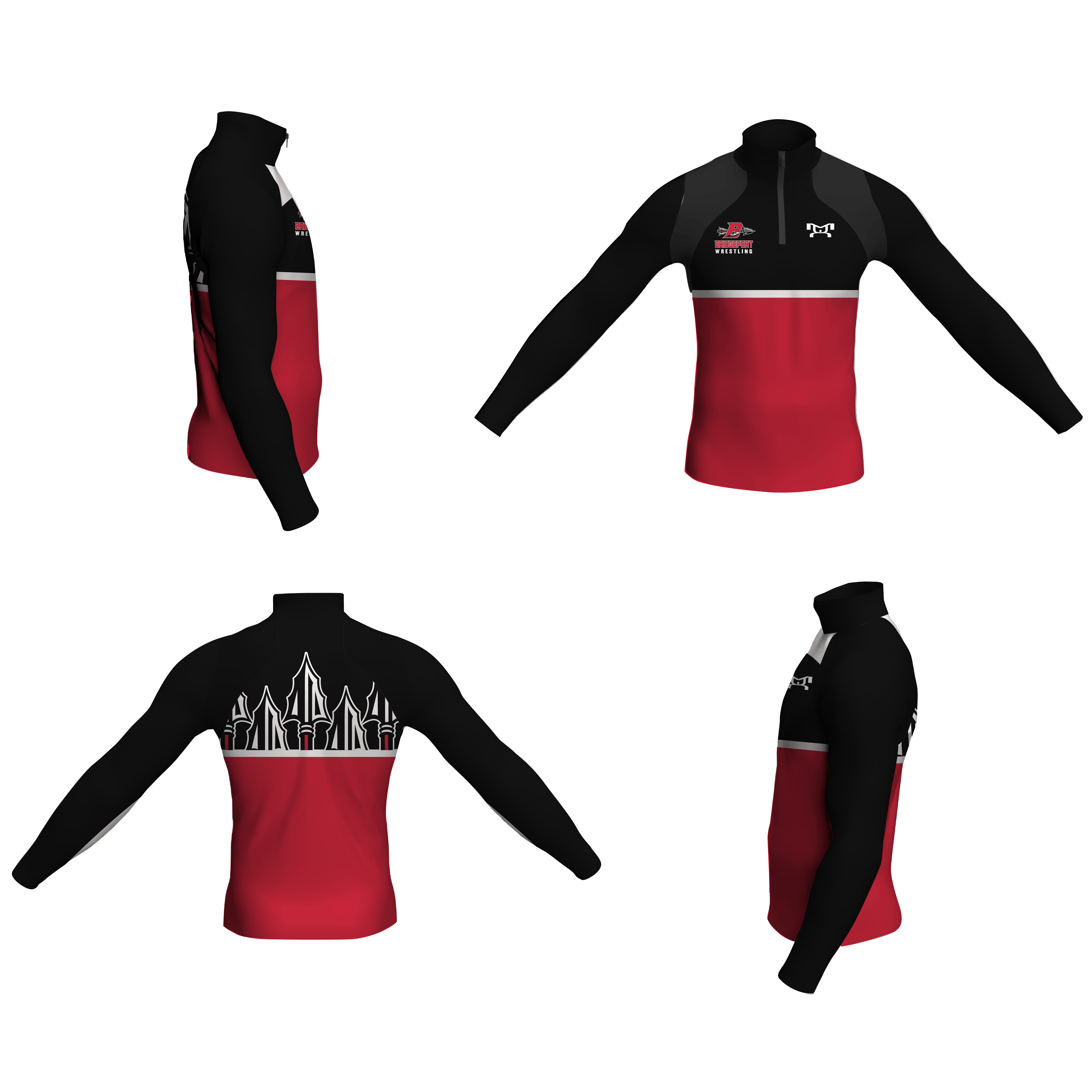 BYWC WV Custom Quarter Zip 2024