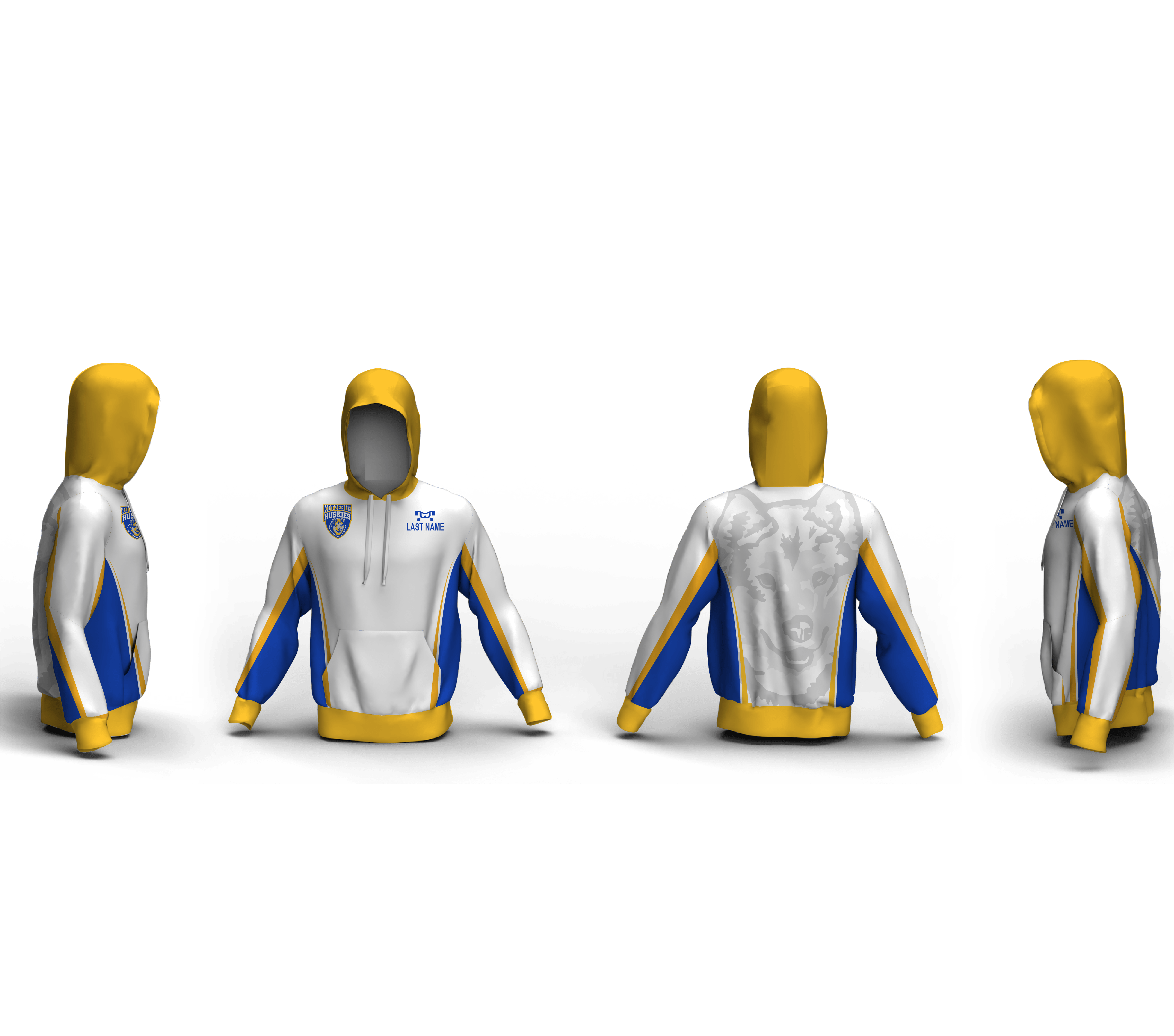 Kotzebue High School Sublimated Hoodie