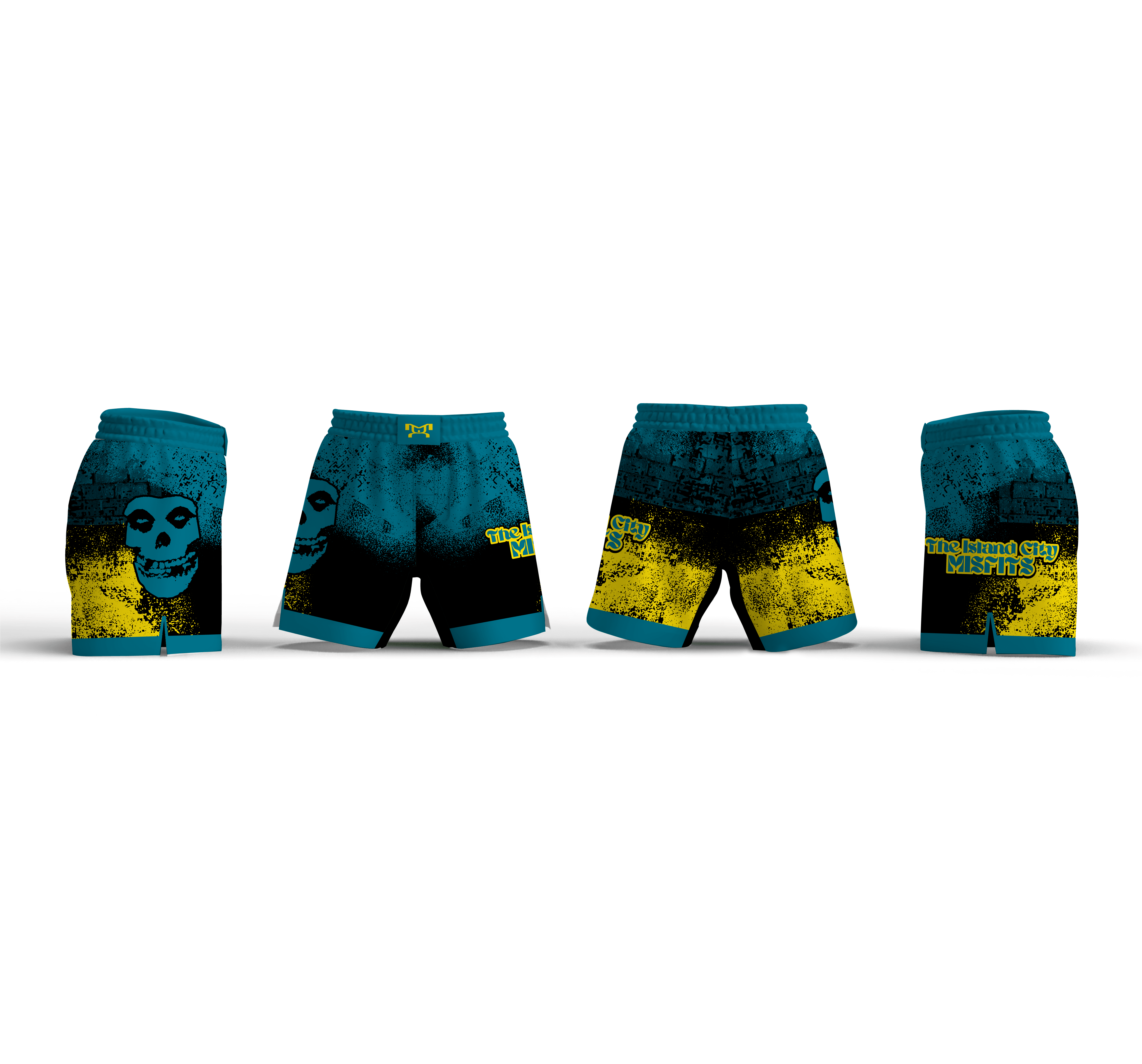 The Island City Misfits Women's Custom Micro Stretch Fight Shorts 2024