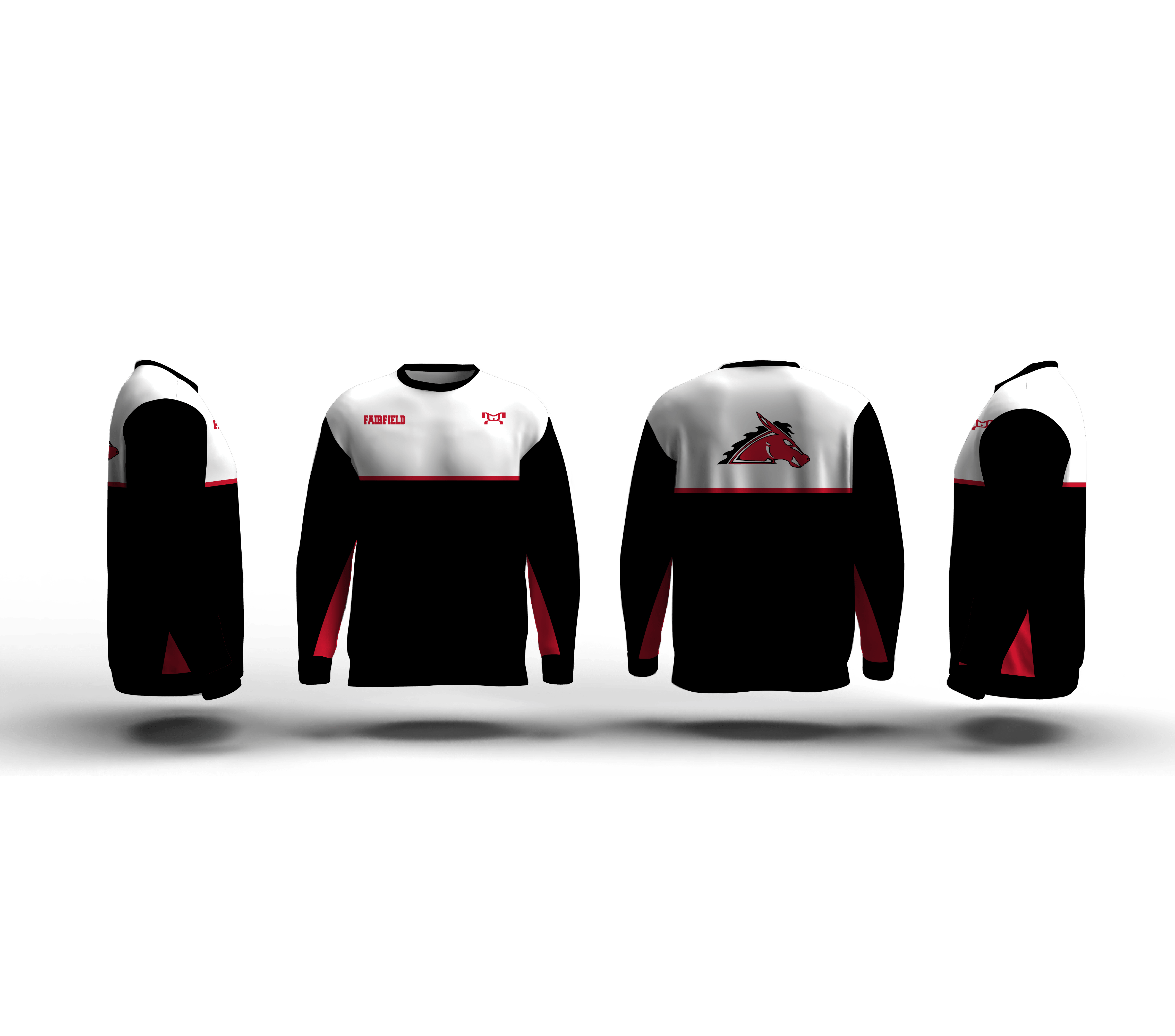 Fairfield Community High School Custom Elite Sublimated Crewneck 2024