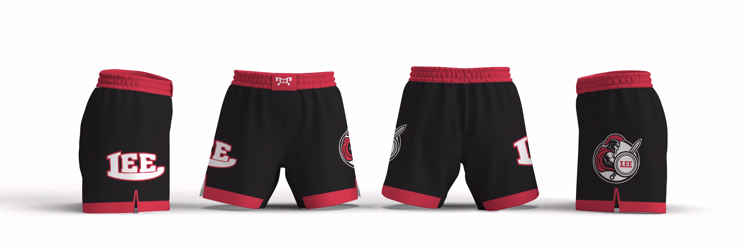 Lee County MS/HS Women's 6" Fight Short