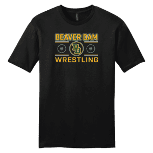 Beaver Dam High School Custom BLACK  Heat Press T Shirt 2025