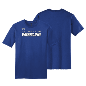 Palmerton Youth Custom ROYAL Address Of Champions Heat Press T Shirt