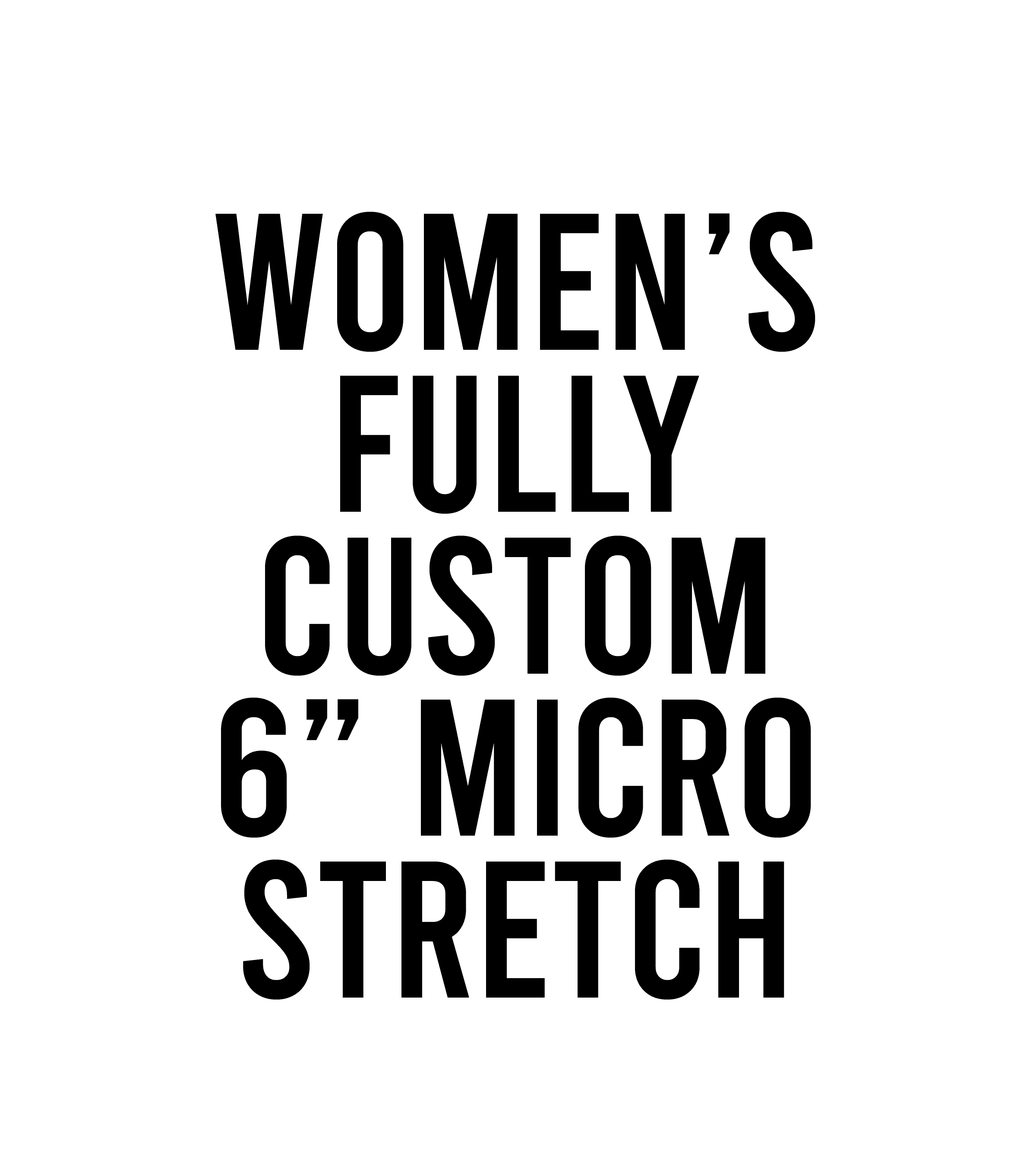 Women's 6" Fight Short