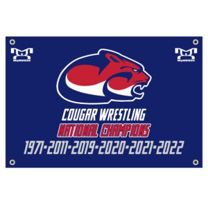 Clackamas Blue Custom Team Banner