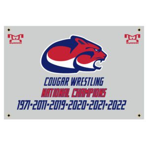 Clackamas Grey Custom Team Banner
