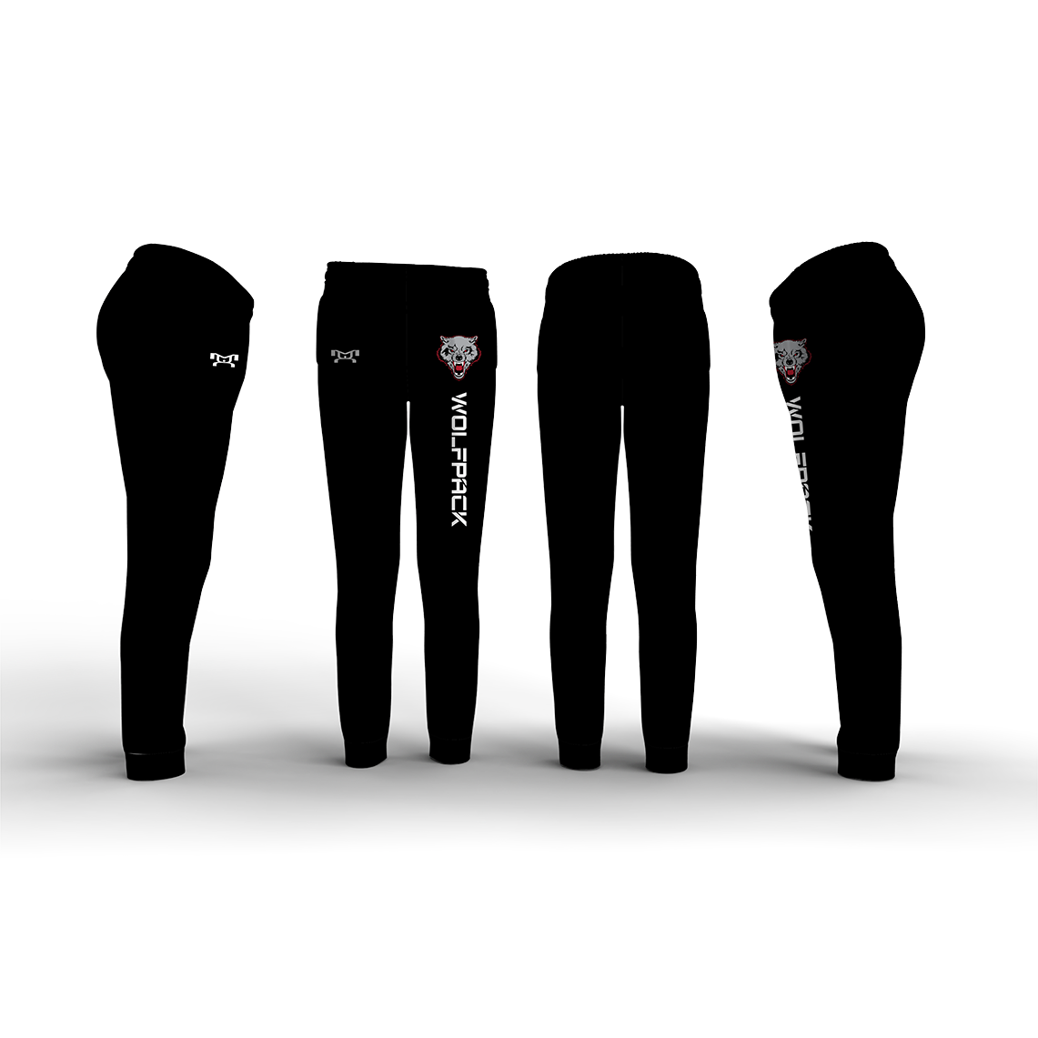 Wolfpack Wrestling Elite Sublimated Tapered Pants