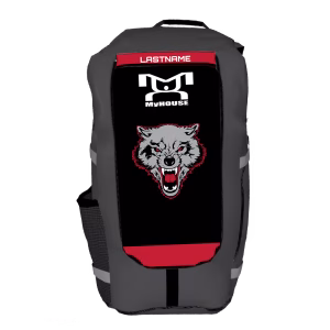 Wolfpack Wrestling Hybrid Gear Bag (THIS WILL SHIP IN 6-8 WEEKS)