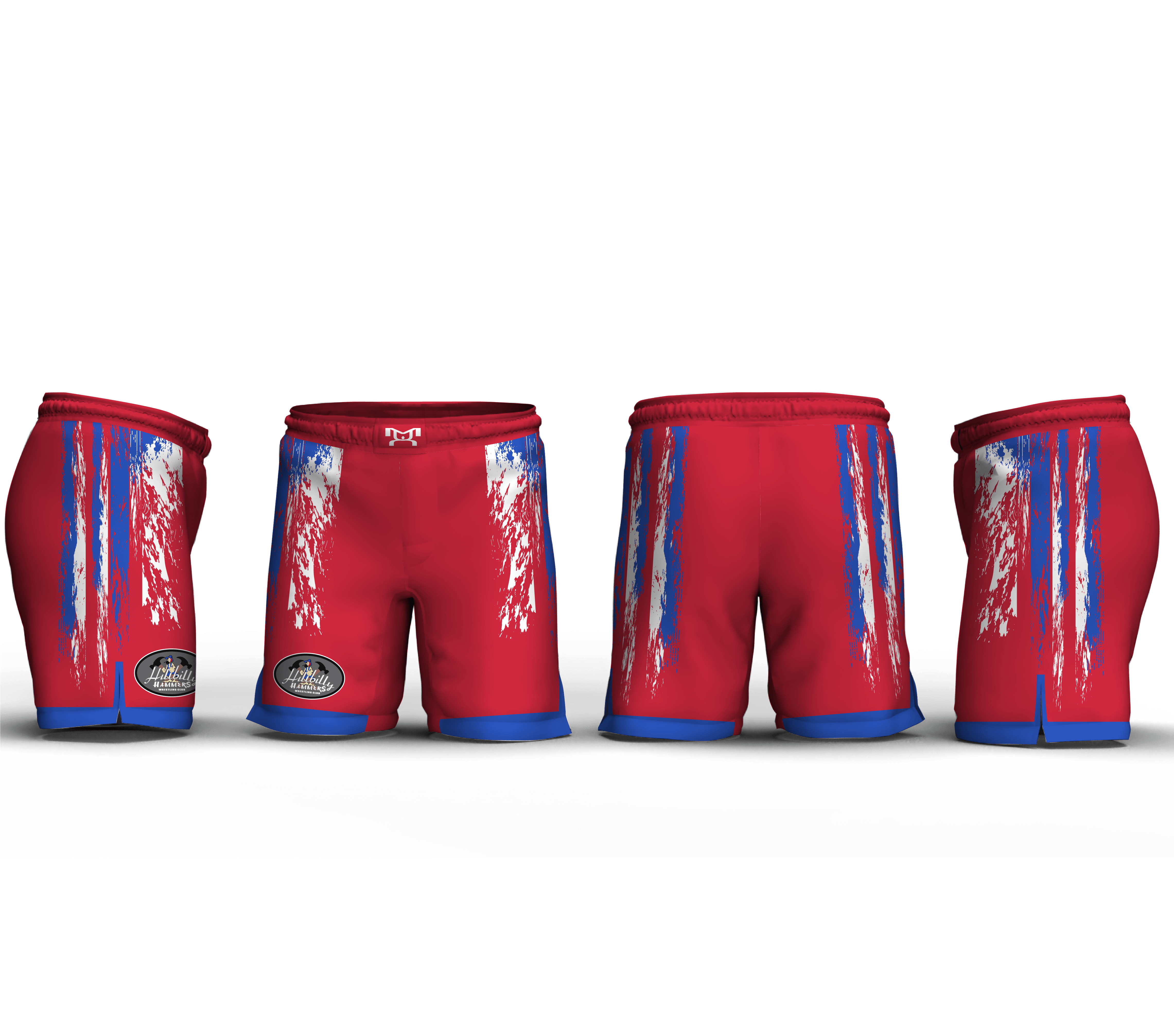 Hillbilly Hammers Men's 9" Fight Short