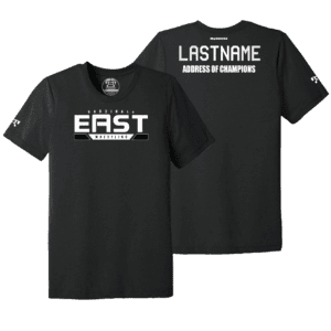 Pocono Mountain Youth Black Address Of Champions Heat Press T Shirt