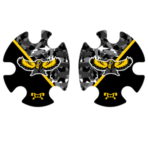 MID PRAIRIE WRESTLING Head Gear Decal