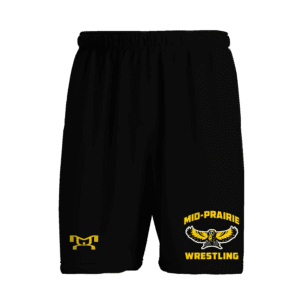 MID PRAIRIE WRESTLING Athletic Mesh Short