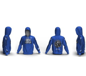 Pleasant Valley Grizzlies Custom Unisex Sublimated Hoodie