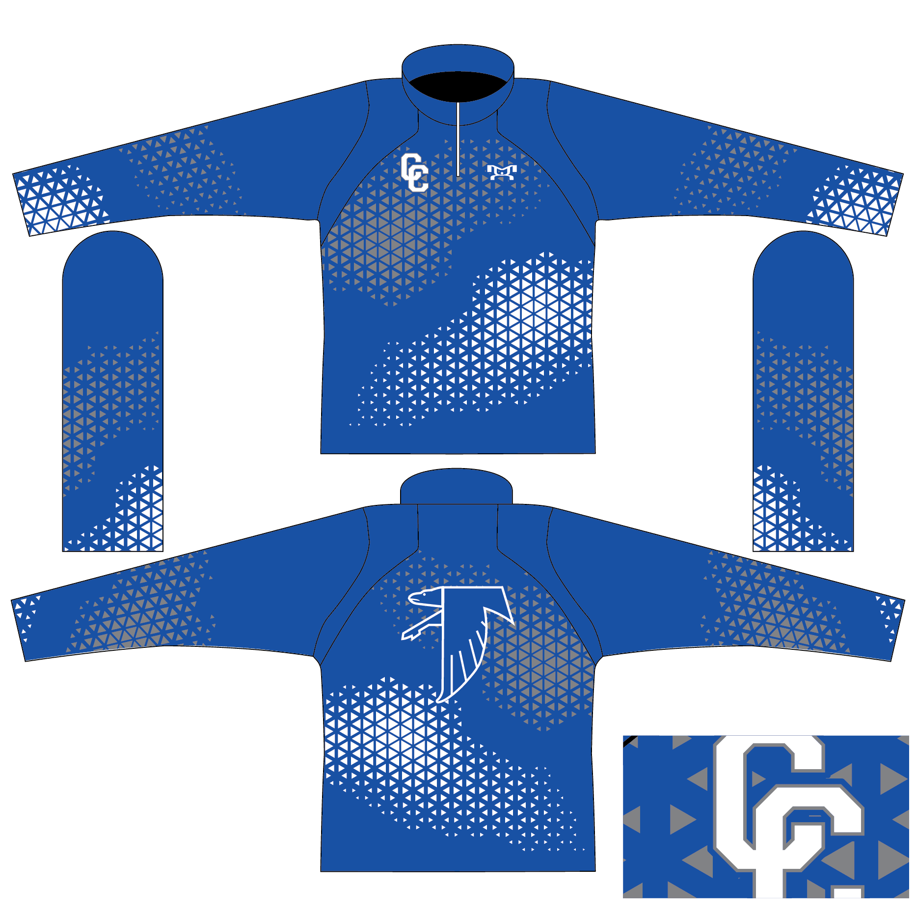 Cedar Crest Men's Light-Weight Custom Quarter Zip 2024