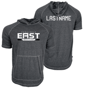 Pocono Mountain Youth Custom Heat Press Short Sleeve Hoodie T-Shirt