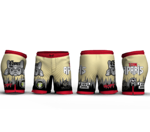 TEAM APARIS  RED BAND Men's 9" Fight Short