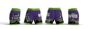 TEAM APARIS PURPLE Women's 6" Fight Short
