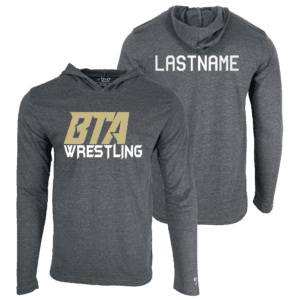 Biddeford Saco Youth Wrestling Custom Heat Press Long Sleeve Hoodie T-Shirt 2025