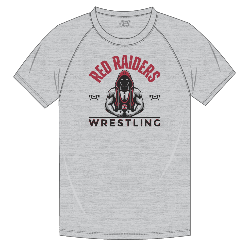 red raiders wrestling club Custom Sublimated Decal T-Shirt