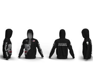 Wolfpack Wrestling Custom Unisex Sublimated Hoodie
