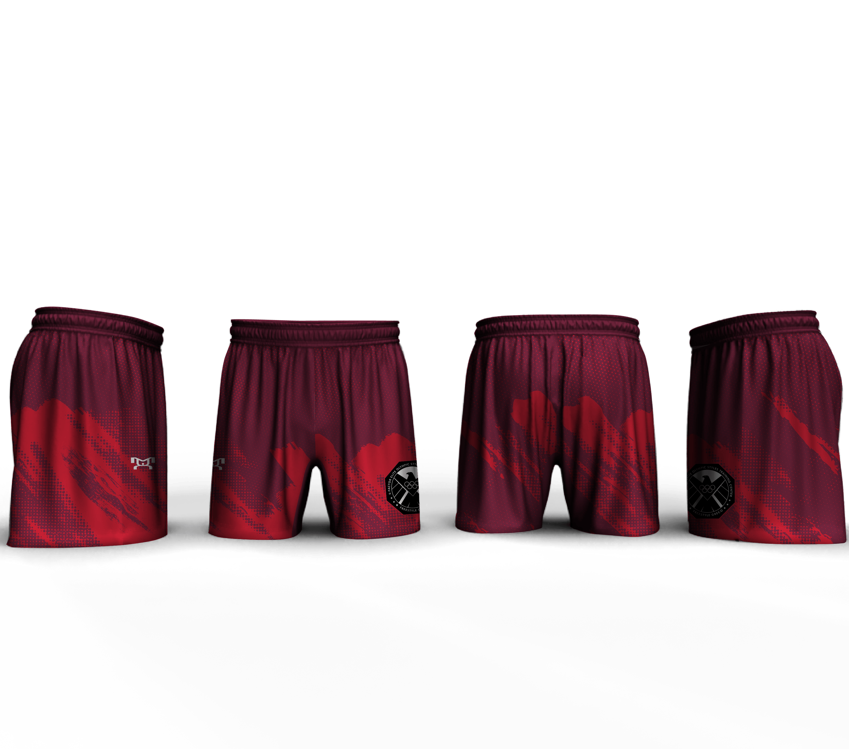 X-Factor Elite Wrestling Men's No Fly Front Short