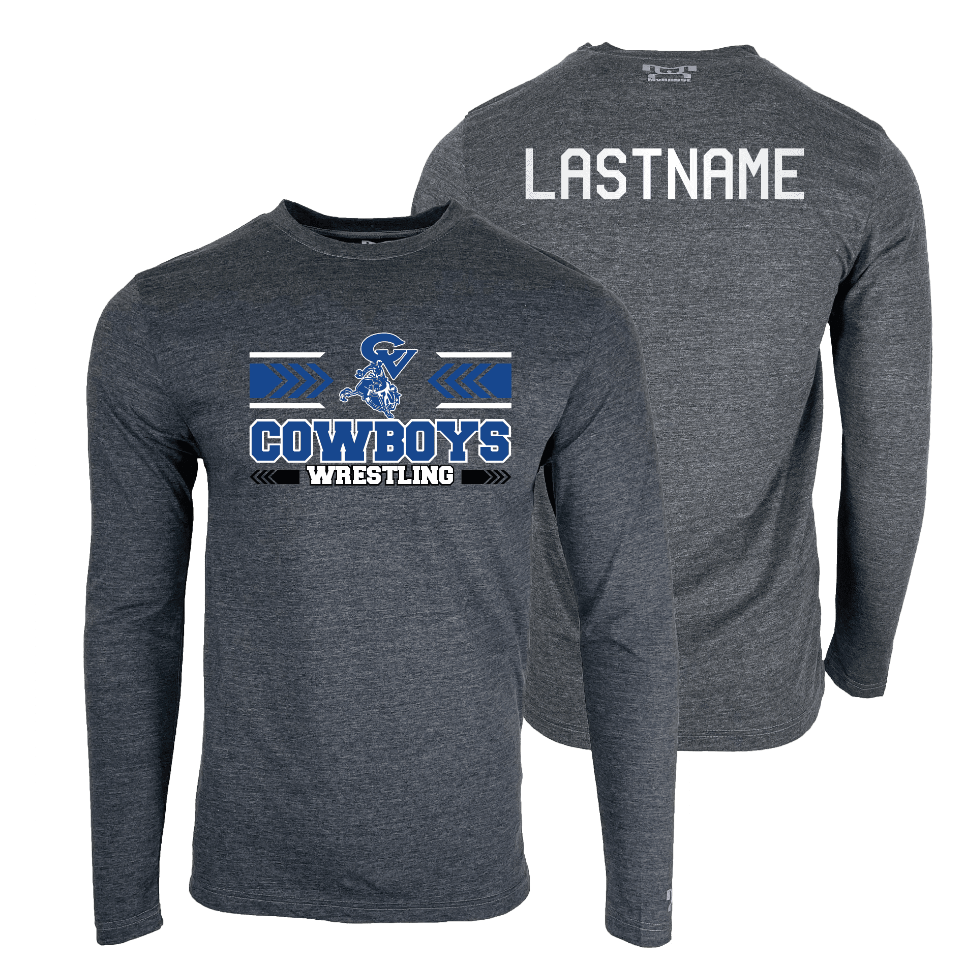 camp verde Custom Heat Press Long Sleeve T-Shirt