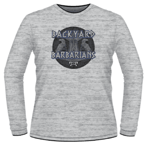 Backyard Barbarians Custom Sublimated Decal Long Sleeve