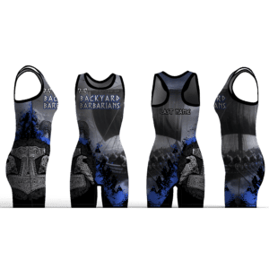 Backyard Barbarians Women's Custom Singlet