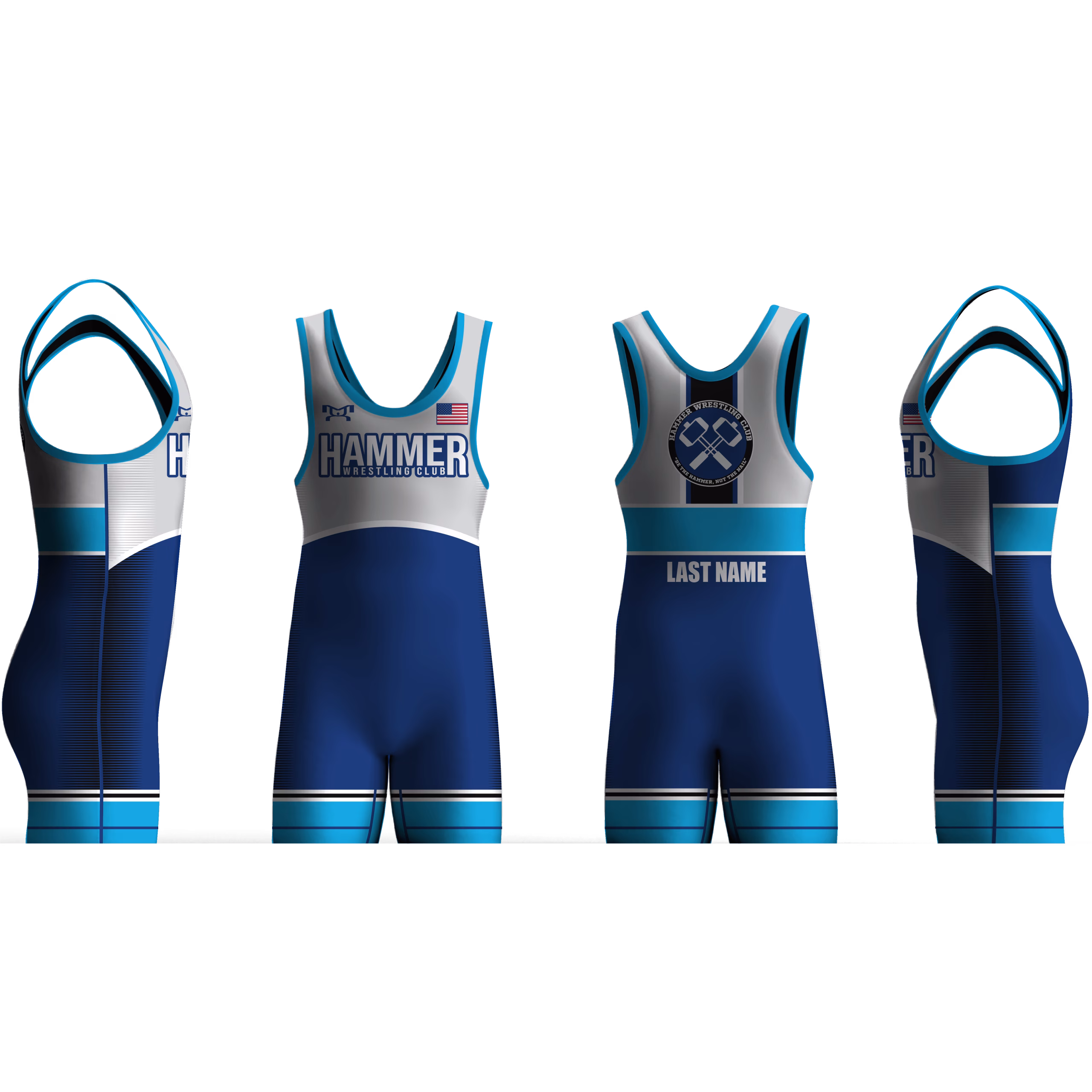 Hammer Wrestling Club- NY BLACK Men's Singlet 2026