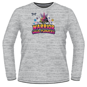Warrior Wrestling PA-Wildflowers Girls 2026 Psychadelic Duals Custom Sublimated Decal Long Sleeve