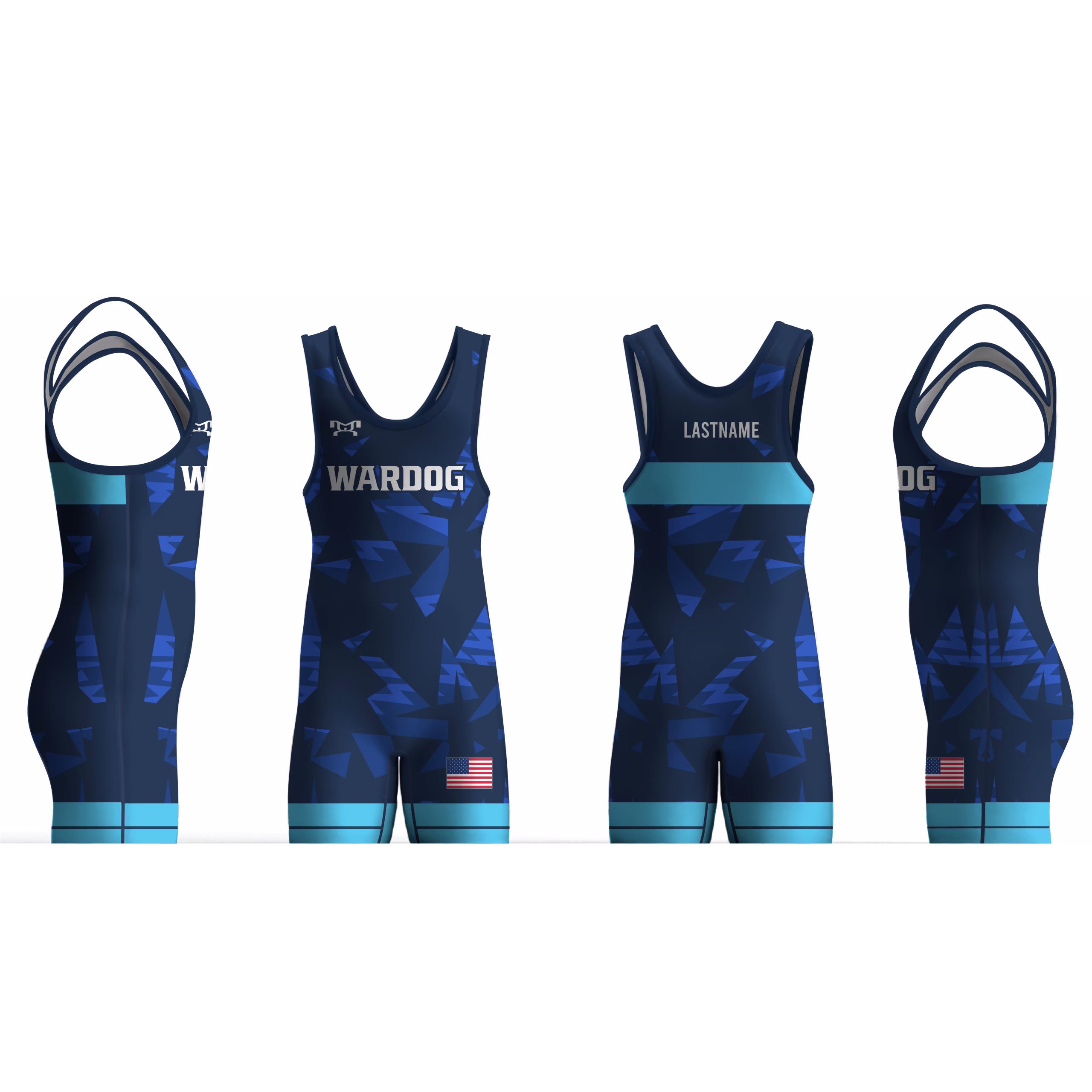 Wardogs BLUE Men's Singlet 2026